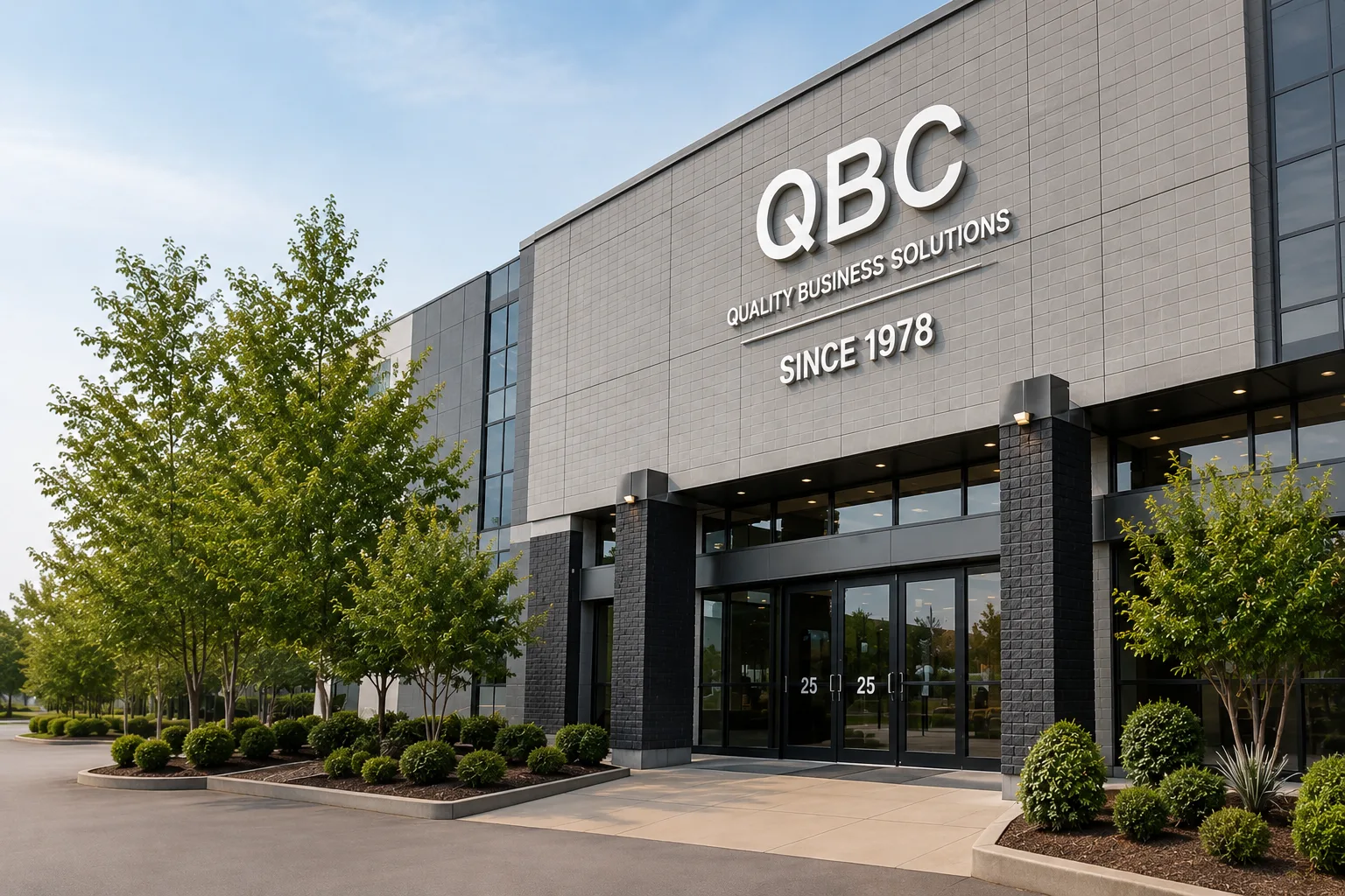 QBC Systems headquarters at 25 Hazelwood Drive in Amherst, New York
